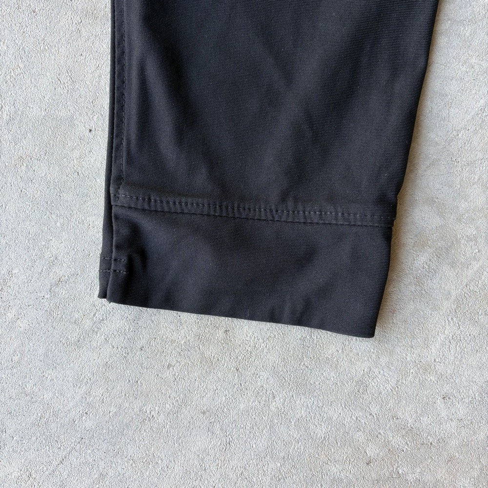 American Eagle Active Flex Black Chino Pants Mens 30" Waist Slim Tapered Stretch - Picture 6 of 7